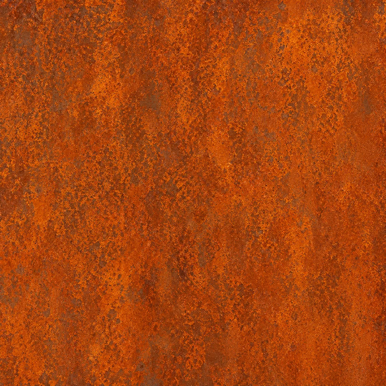 Corten-Patina — 2–6 Monate
